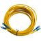 Fibre Patch Lead SC-SC Singlemode | 10 Metre Length | Yellow LSZH | 3mm Duplex by MSS