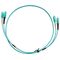 Fibre Patch Lead SC-SC OM3 1 Metre | Aqua LSZH | 3mm Duplex by MSS
