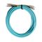 Fibre Patch Lead SC-SC OM3 | 20 Metre | Aqua LSZH | 3mm Duplex by MSS