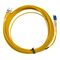MSS Fibre ST - LC Singlemode 10 Metre Yellow LSZH 2mm Duplex Fibre Patch Lead