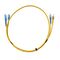 MSS Fibre ST - SC Singlemode 3 Metre Yellow LSZH 3mm Duplex Fibre Patch Lead