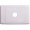 Wall Plate 1 Gang | Durable Design | Easy Installation | Versatile Use by Brand