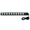 Power Rail Vertical 10 Way 10AMP | Ideal for Home & Office | Compact Design by Power Rail