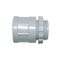 Adapter Plain to Screw Fitting 40mm Grey