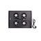 Quad Fan Rack Module | 800MM Size | Efficient Cooling | Compact Design by Brand