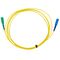 MSS Fibre SC - SCA Singlemode 3 Metre Yellow LSZH 2mm Simplex Fibre Patch Lead