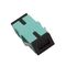 SC Multi Mode Aqua Simplex Thru-Adaptor