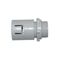 Fittings Adapter Screw to Corrugated PVC 25mm Grey