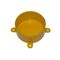 Disposable Lid with Lugs for Junction Boxes Yellow