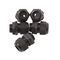 NYLON GLAND 9-18 WITH SOLAR INSERT 2x6MM