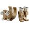 Brass rebar grounding clamp 70mm2