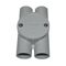 Shallow Junction Box Tangential H-Way Entry 25mm Grey