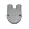 Shallow Junction Box Tangential U-Way Entry 20mm Grey