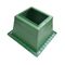 PILLAR BASE LARGE OPENING GREEN