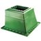 PILLAR BASE WITH INSERTS GREEN