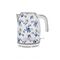 Electric Jug Kettle 1.7L | Rapid Boil 3L/min | BPA-Free & Floral Design by GAF