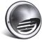 Stainless Steel Dome Grille | 100mm Duct Size | Ember-Proof Mesh | Bushfire Compliant by Allvent