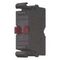 Break Contact Element M22-K01 | Front Fixing | 1 Normally Closed Contact | 24V/220-240V by Eaton