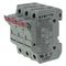 Modular Fuse Holder 3 Pole 30A 600V | Easy Installation | Multi-Phase Protection by Eaton