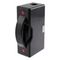 200A Front Connected Fuse Holder | IP20 Rated | Easy Installation | Black by Eaton
