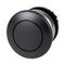 Mushroom Push Button Switch | Maintained Actuator | Black Head & Titanium Bezel | Eaton