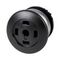 Mushroom Push Button Switch | Momentary Actuator Design | Black Head & Titanium Bezel | Eaton