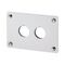Eaton M22 Flush Mounting Plate | Compact Design | Durable Construction | 2 Mounting Locations by Eaton