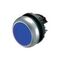 Illuminated Push Button Switch | Maintained Operation | Blue Color | Titanium Bezel by Eaton