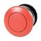 M22 Red Mushroom Push Button | Maintained Actuator | Titanium Bezel | Emergency Stop by Eaton
