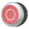 Red Momentary Pushbutton | Flat Design | Titanium Bezel | Compact Size by Eaton