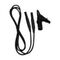 Test Lead with Alligator Clip | Compatible with 5410, 6201A, 6205 | Black Color by Eaton