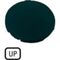 Eaton M22 Accessory Button Plate | Flat Black Finish | Durable Construction | Compatible with M22 Series by Eaton