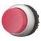 Illuminated Pushbutton Actuator | Red Color | Titanium Bezel | Momentary Design by Eaton