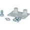 LV Switchgear Earthing Bar | Free Positionable | Rotatable in 25° Steps | Zinc by Eaton