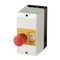 Emergency Stop Enclosure with Mushroom Push-Button | IP65 Rated | Surface Mounting | Plastic by Eaton