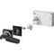 Lockable Door Coupling Rotary Handle | IP66 Protection | Double Lockable with Padlock Facility | Black by Eaton