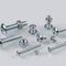 Pozi Round Head Zinc Screws & Nuts | 3/16" Diameter | Corrosion Resistant & Durable | 50 Pack by Tuff