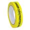 CAUTION Temporary Construction Tape | 37mm Width | 75m Length | Pack of 6 Rolls by Tuff