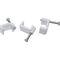 Flat Nail In Clip for 2.5mm T&E Cables | Secure Fastening | Pack of 500 by Tuff