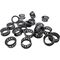 Nylon Snap Bushing 32mm | Durable Nylon Material | Easy Snap-In Installation | Cable Protection by Tuff