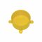 Disposable Conduit Lid with Lugs | Durable Plastic | High Visibility Yellow | Single-Use by GTS