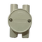 20mm Deep Junction Box H Style | Durable Plastic | Compact Design & Efficient Wiring | GTS