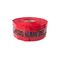 Detectable Fire Mains Warning Tape | 100mm Width | 250m Length | Red by GTS