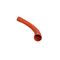 80mm Sweep Bend 90 Degree | Heavy-Duty Plastic | Smooth Cable Routing | Bright Orange by GTS