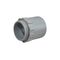 50mm Plain to Screwed Adaptor with Locknut | Durable Metal | Secure Fitting | Conduit Connector by GTS