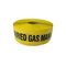 Gas Detectable Warning Tape | 250m Length | Bright Yellow Color | Durable Plastic by GTS