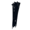 Black Nylon Cable Tie 300mm x 4.8mm | UV Protected & Flame Retardant | 100 Pack by Tesla Components
