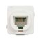 RJ11 Telephone Mechanism | Standard RJ11 Type | 25 Units per Box | Data Communication Compatible by Tesla Components