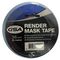 Render Mask Tape 36mm x 25m | Waterproof & UV Resistant | Clean Removal by CW Brands