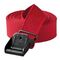 Cargo Strap 2.5M x 25MM Red | Steel Buckles & UV-Resistant | 10 Pack by CW Brands